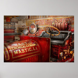 Fireman - Mastisches chemisches co Poster