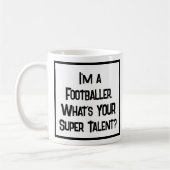Fireman oder Football Super Talent. Tasse (Links)