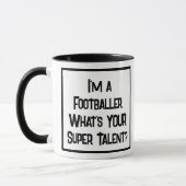 Fireman oder Football Super Talent. Zwei Tonen Tasse (Links)