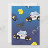 Fireman-Party Einladung (Rückseite)