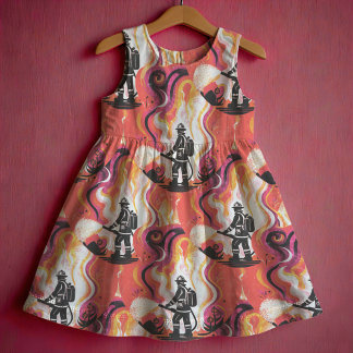 Fireman Pink Stoff