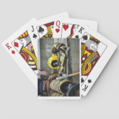 Fireman spielt Karten Spielkarten (Rückseite)