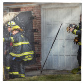 Fireman - Take all fires seriously Fliese (Vorderseite)
