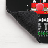 Fireman Ugly Christmas - Feuerzug Mousepad (Ecke)