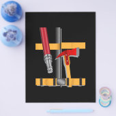 Fireman Uniform Firefighter Kostüm Halloween DIY Flyer (Einzeln)