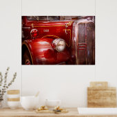 Fireman - Ward La France Poster (Küche)