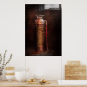 Fireman - Warnung Poster (Küche)