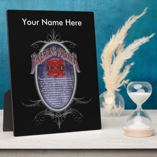 Firemans Gebet_ Fotoplatte (Seite)