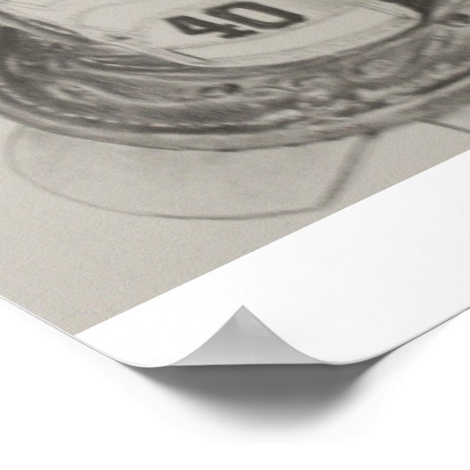 FIREMAN'S HELMAT POSTER (Ecke)