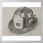 FIREMAN'S HELMAT POSTER (Vorne)
