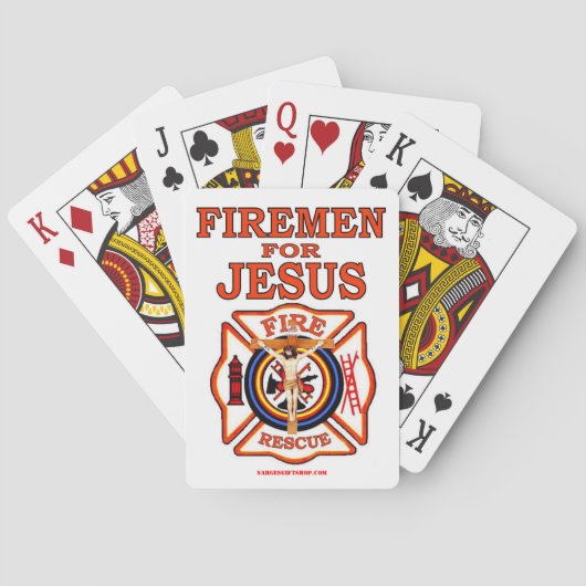 FIREME FÜR JESUS SPIELKARTEN (Rückseite)