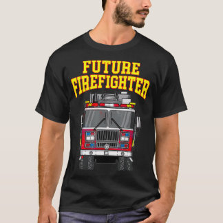 Firemen Outfit von Vater Son T-Shirt