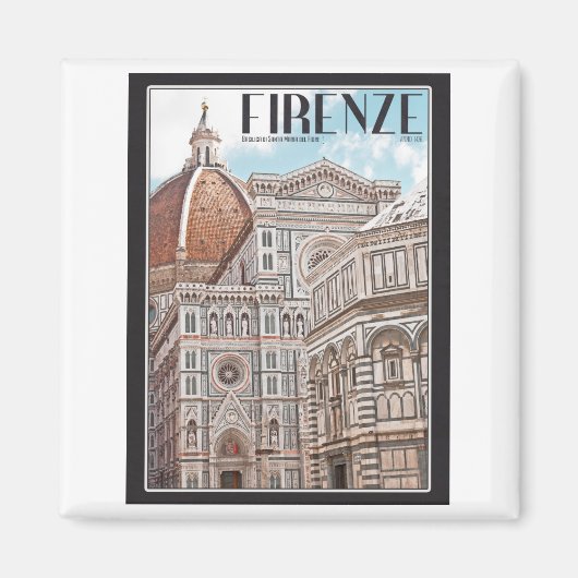 Firenze Dom Magnet (Vorne)