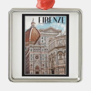 Firenze Dom Silbernes Ornament