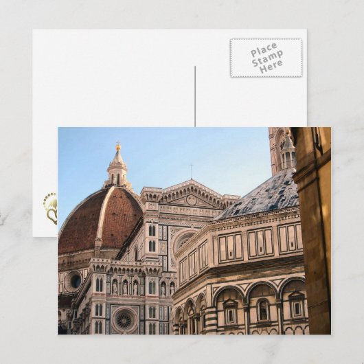 Firenze Duomo - Baptistry Postkarte (Vorne/Hinten)