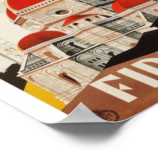 FIRENZE DUOMO POSTER (Ecke)