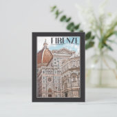 Firenze Duomo Postkarte (Stehend Vorderseite)