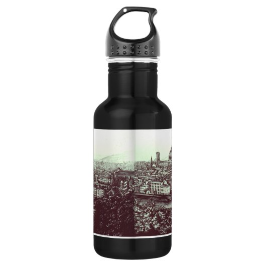 Firenze Edelstahlflasche (Vorderseite)