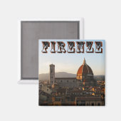 Firenze Florence Magnet (Vorderseite/Rückseite)