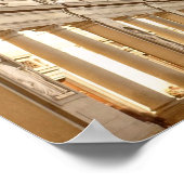 Firenze Galeria degli Uffizi Florence Italien Post Poster (Ecke)