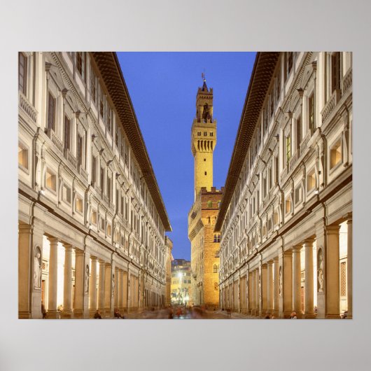Firenze Galeria degli Uffizi Florence Italien Post Poster (Vorne)