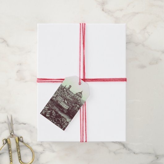 Firenze Geschenkanhänger (Mit Garn)
