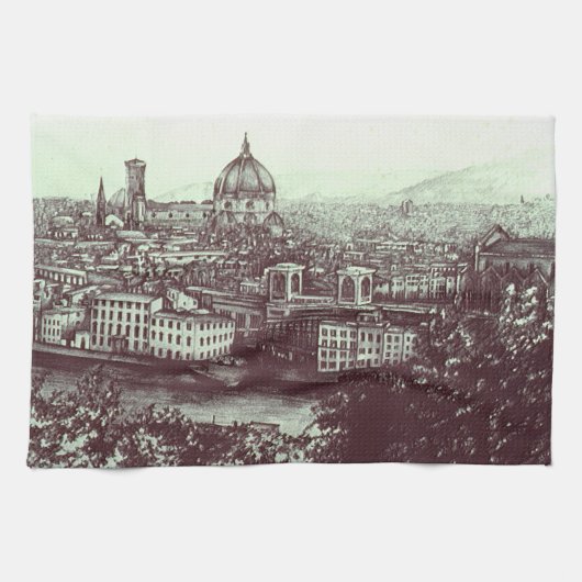 Firenze Geschirrtuch (Horizontal)