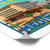 Firenze Grand Hotel Mediterraneo Poster (Ecke)