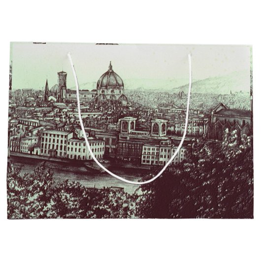 Firenze Große Geschenktüte (Rückseite)