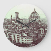 Firenze Große Wanduhr (Vorderseite)