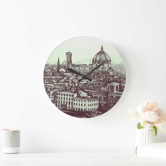 Firenze Große Wanduhr (Zuhause)