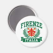 Firenze Italia Magnet (Vorderseite/Rückseite)