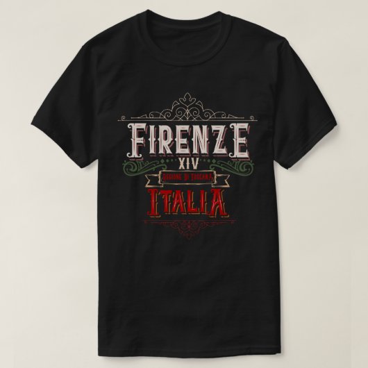 Firenze Italia regione di toscana T-Shirt (Design vorne)