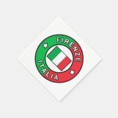 Firenze Italia Serviette (Ecke)