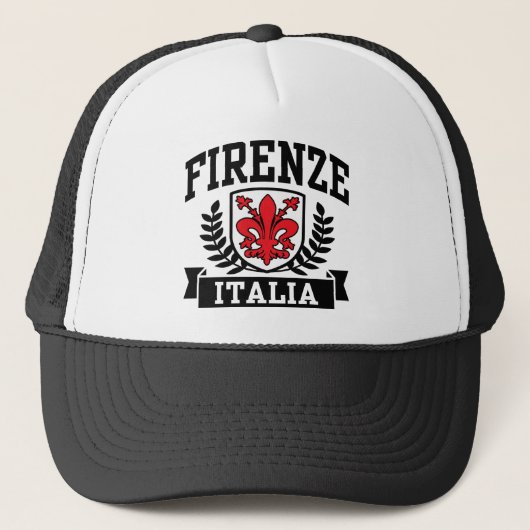 Firenze Italia Truckerkappe (Vorderseite)