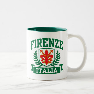 Firenze Italia Zweifarbige Tasse