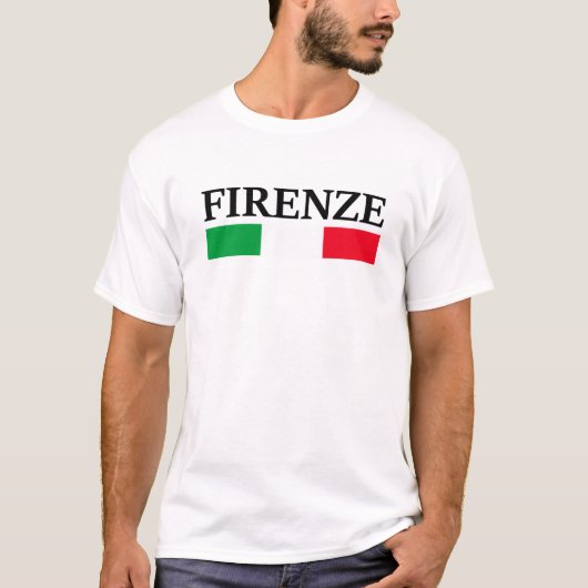 Firenze Italien T-Shirt (Vorderseite)