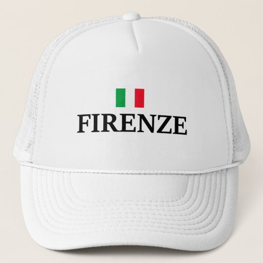 Firenze Italien Truckerkappe (Vorderseite)