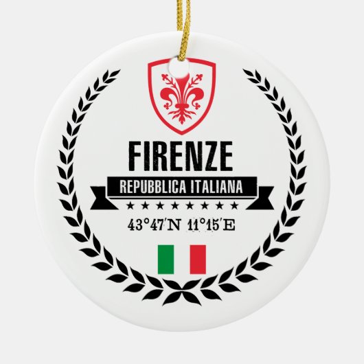 Firenze Keramikornament (Vorne)