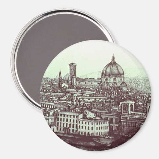 Firenze Magnet (Vorderseite/Rückseite)