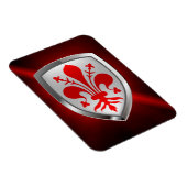 Firenze Mettalic Emblem Magnet (Rechte Seite)