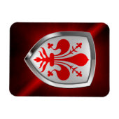Firenze Mettalic Emblem Magnet (Horizontal)