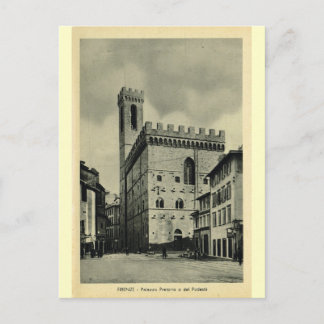 Firenze Palazzio Pretorio 1 Postkarte