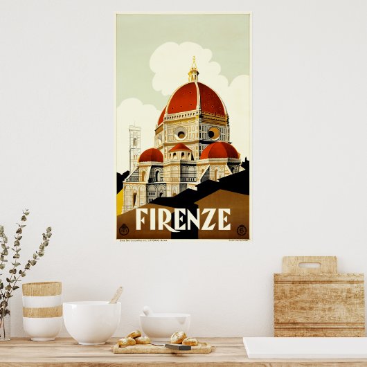 Firenze Poster (Küche)