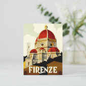 Firenze Postkarte (Stehend Vorderseite)