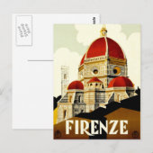Firenze Postkarte (Vorne/Hinten)