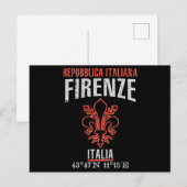 Firenze Postkarte (Vorne/Hinten)