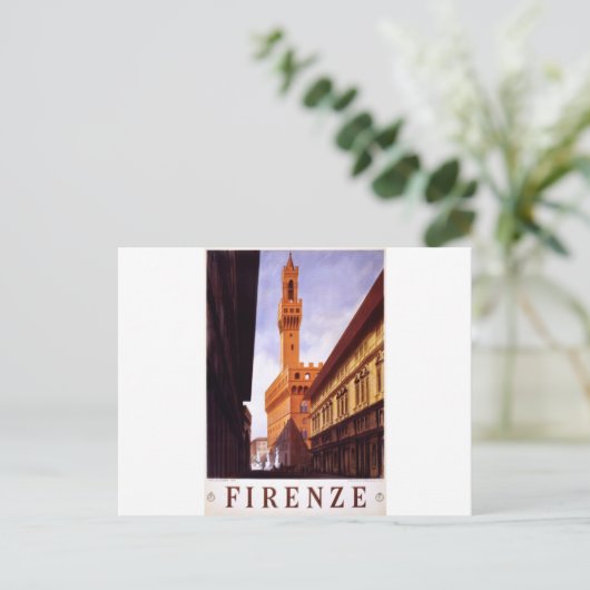 Firenze Postkarte (Stehend Vorderseite)