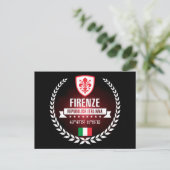 Firenze Postkarte (Stehend Vorderseite)