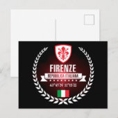 Firenze Postkarte (Vorne/Hinten)